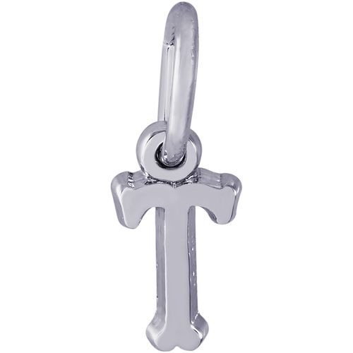 Initial T Charm Silver - 10-5420-20