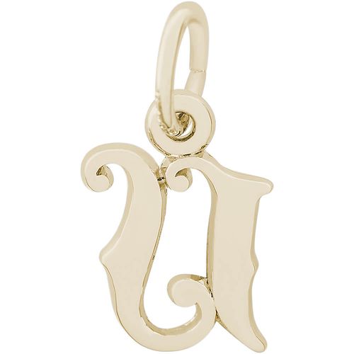 Initial U Charm 10K Gold - 10-4765-21