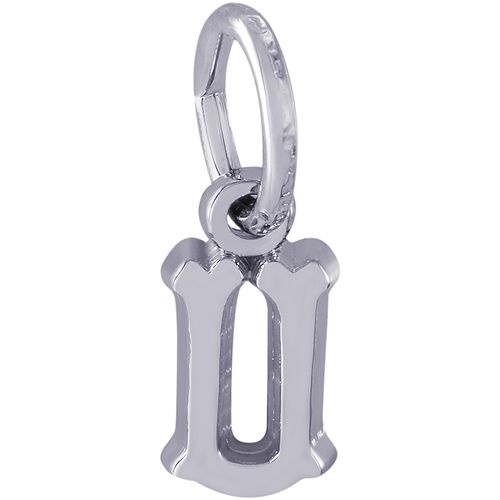 Initial U Charm Silver - 10-5420-21