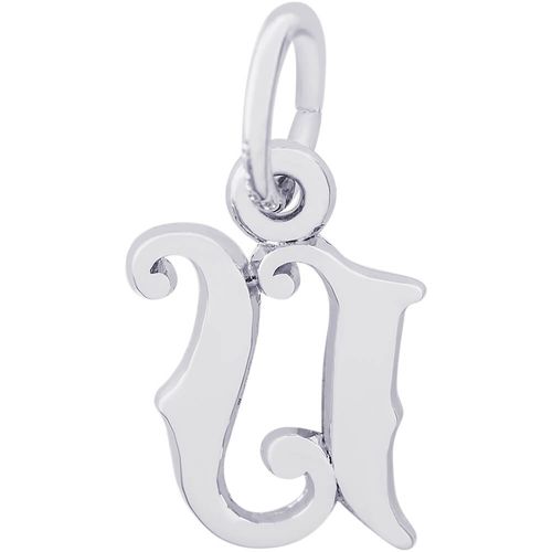 Initial U Charm Silver - 10-4765-21