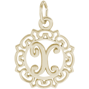 Initial X Charm 10K Gold - 10-0817-24