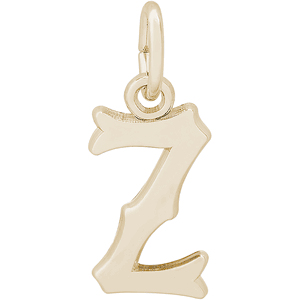 Initial Z Charm 10K Gold - 10-4766-26