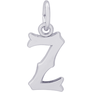 Initial Z Charm Silver - 10-4766-26
