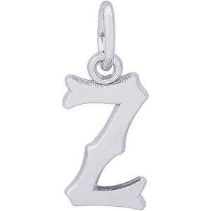 Initial Z Charm White Gold - 10-4766-26