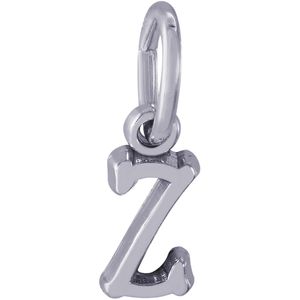 Initial Z Charm White Gold - 10-5420-26