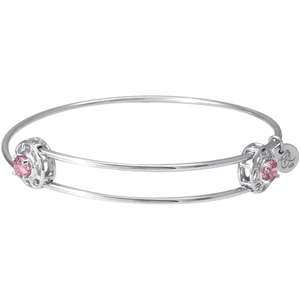 Rembrandt Insightful Bangle - October Bracelet Sterling Silver - 20-0517-10-ss
