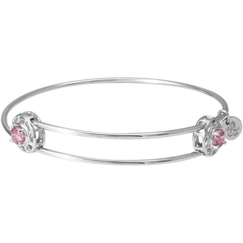 Rembrandt Insightful Bangle - October Bracelet Sterling Silver - 20-0517-10-ss