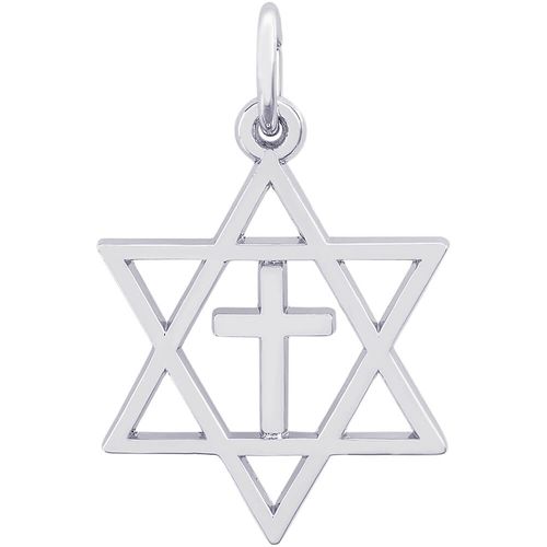 Interfaith Charm White Gold - 10-3149