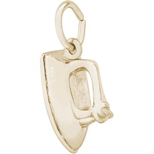 Iron Charm Gold Plated - 10-0217
