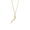 Rembrandt Italian Horn Necklace Set Necklace - Gold Plated - 29-5635-87-GP