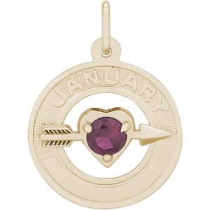 January Charm 10K Gold - 10-3331
