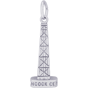 John Hancock Center Charm White Gold - 10-5239