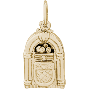 Juke Box Charm 10K Gold - 10-8171