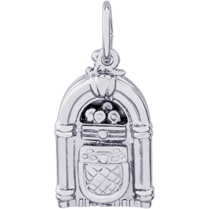 Juke Box Charm Silver - 10-8171