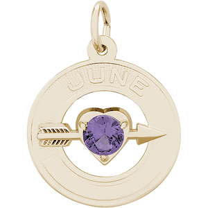 June Charm 14K Gold - 10-3336
