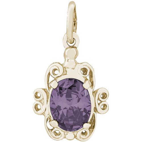 June Charm Gold Plated - 10-4764-6