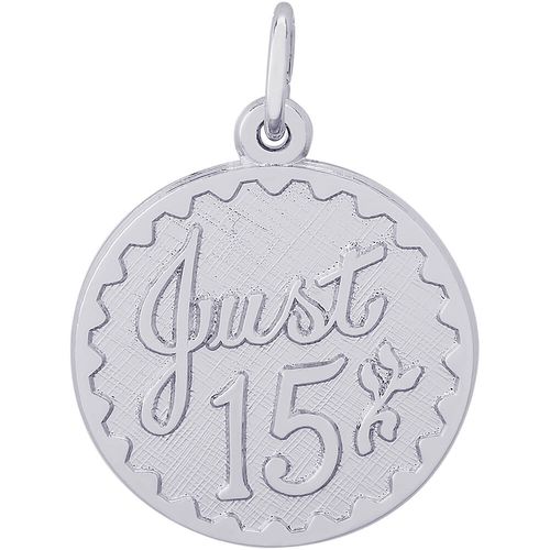 Just 15 Charm White Gold - 10-4255