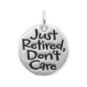 Rembrandt Just Retired Charm - Silver - 10-1067-0-SS
