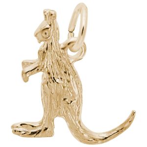 Kangaroo Charm 14K Gold - 10-1520