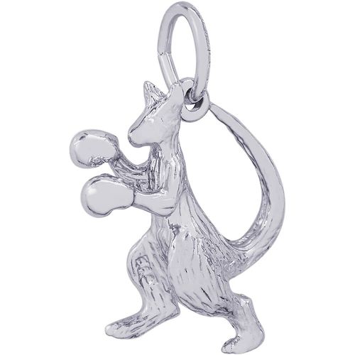 Kangaroo Charm Silver - 10-6229