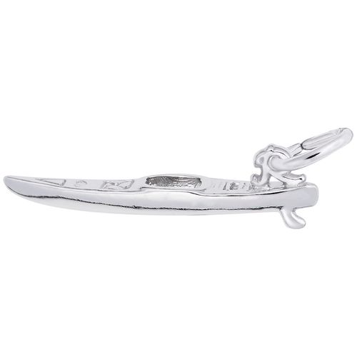 Kayak Charm White Gold - 10-8111