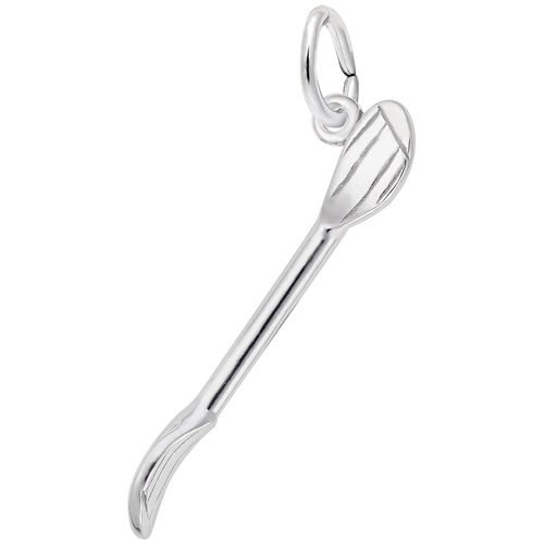 Kayak Paddle Charm White Gold - 10-2743