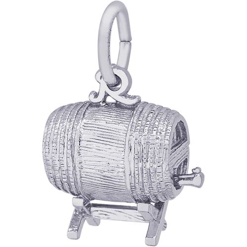 Keg Charm Silver - 10-8136