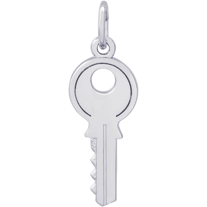 Key Charm Silver - 10-0442