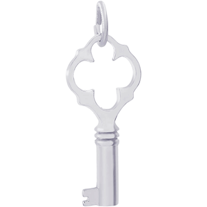 Key Charm Silver - 10-0388