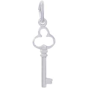 Key Charm Silver - 10-0441