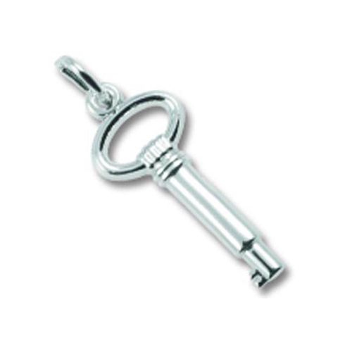 Key Skeleton Charm Silver - 10-8403