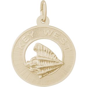 Key West Charm Gold Plated - 10-3804