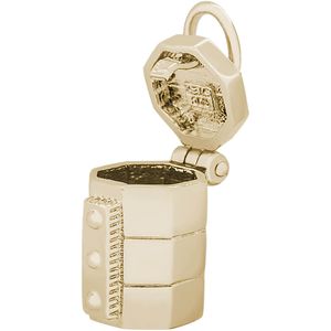 Kiln Opens Charm Gold Plated Rem-8103 - 10-8103