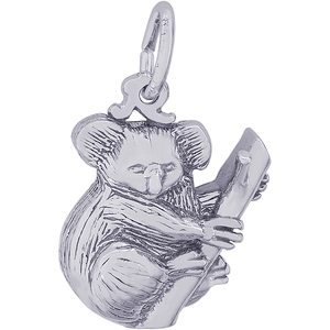 Koala Bear Charm White Gold - 10-8241