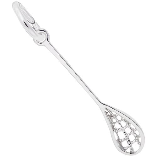 Lacrosse Charm White Gold-REM-2165 - 10-2165