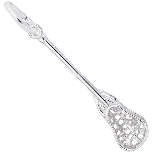 Lacrosse Stick Charm Silver - 10-2739