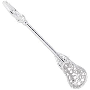 Lacrosse Stick Charm Silver - 10-2739