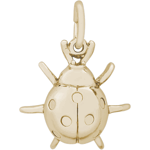 Ladybug Charm 10K Gold - 10-6384