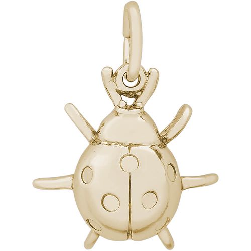 Ladybug Charm 10K Gold - 10-6384