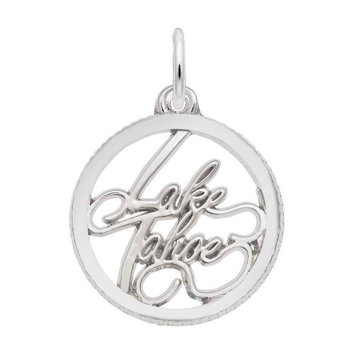 Lake Tahoe Charm Silver - 10-6298