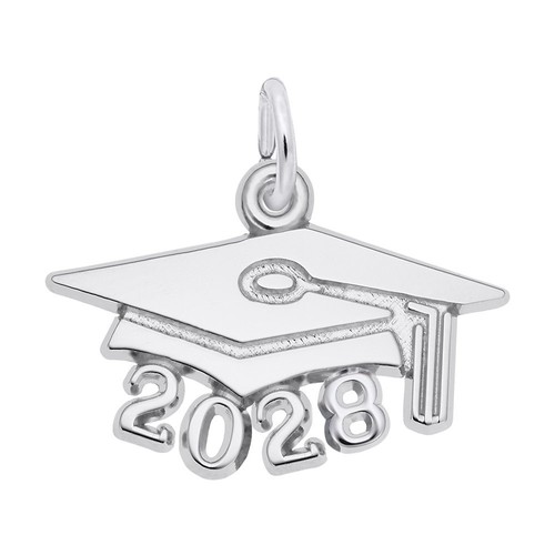 Rembrandt LARGE GRAD CAP 2028 Charm 14k Gold - 10-6928-0-14k