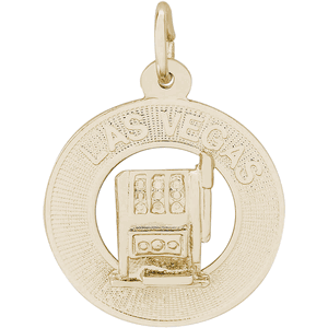 Las Vegas Charm 10K Gold - 10-4414