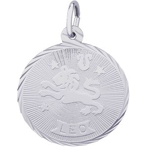 Leo Charm White Gold - 10-4657