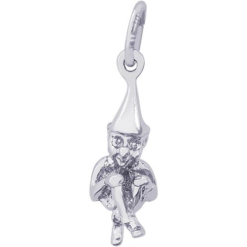 Leprechaun Charm White Gold - 10-1277