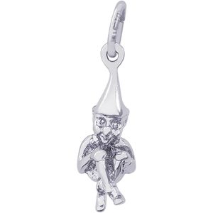Leprechaun Charm White Gold - 10-1277