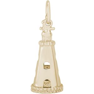 Lighthouse Charm Gold Plated - 10-8240