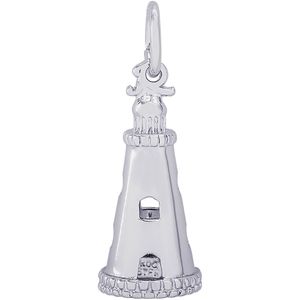 Lighthouse Charm White Gold - 10-8240