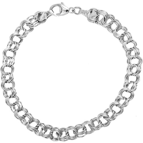 Rembrandt Limited Edition Triple Link Classic Bracelet Sterling Silver - 7 Inch - 20-0023-7-ss