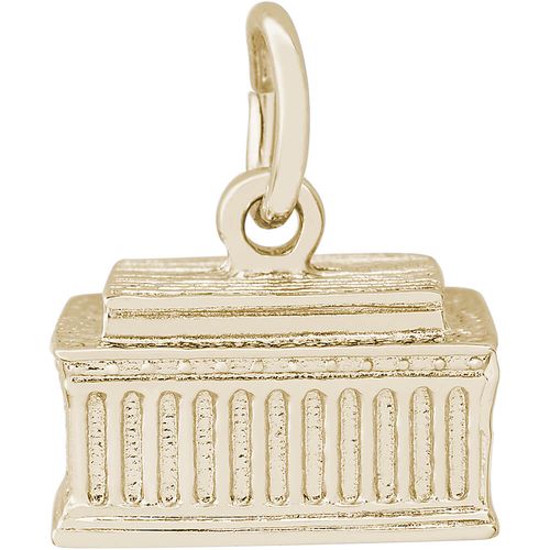 Lincoln Memorial Charm Gold Plated - 10-2747