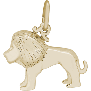 Lion Charm 10K Gold - 10-8242